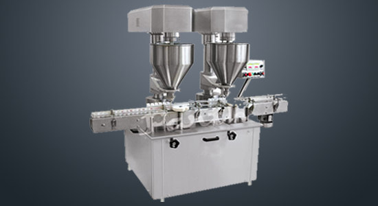 Semi Automatic Two Head Filling Machine