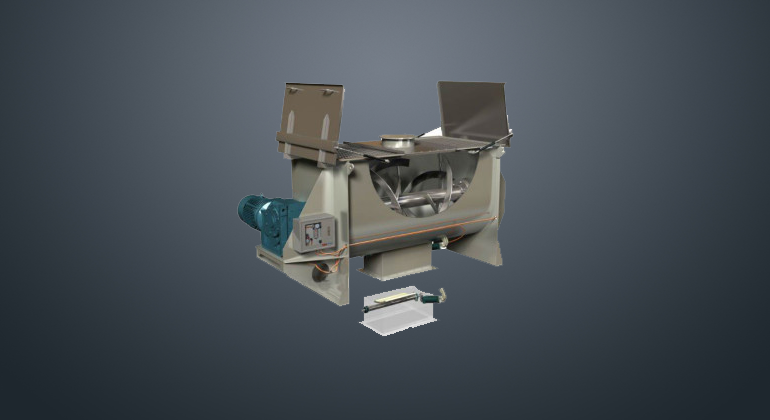 Horizontal Ribbon Blender Mixer